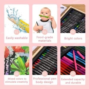 Trendy Kiids MULTIFUCTIONAL PURPLE PENCIL BOX SECURE AND STYLISH STATIONERY ORGANIZER