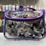 Transparent Kids Utility Bag – Cute Cartoon Print
